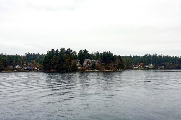 Exclusif - Le manoir au bord de l'eau à North Saanich, sur l'île Victoria, au Canada, où le prince Harry, sa femme Meghan Markle et leur bébé Archie ont passé les vacances de Noël et du Nouvel an.