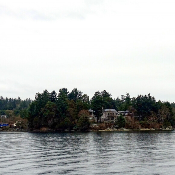 Exclusif - Le manoir au bord de l'eau à North Saanich, sur l'île Victoria, au Canada, où le prince Harry, sa femme Meghan Markle et leur bébé Archie ont passé les vacances de Noël et du Nouvel an.