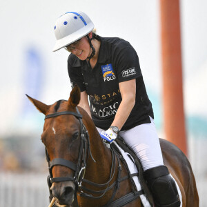 Zara Tindall lors d'un match de polo du tournoi Magic Millions Polo, à Gold Coast, en Australie, le 5 janvier 2020.