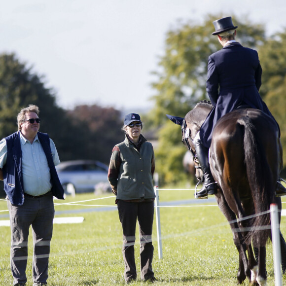 La princesse Anne d'Angleterre - Zara Tindall lors des essais du Whatley Manor Horse Trials à Gatcombe Park. Le 13 septembre 2019