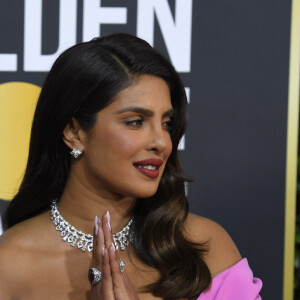 Priyanka Chopra - Photocall de la 77e cérémonie annuelle des Golden Globe Awards au Beverly Hilton Hotel à Los Angeles. Le 5 janvier 2020. © Kevin Sullivan via ZUMA Wire/Bestimage