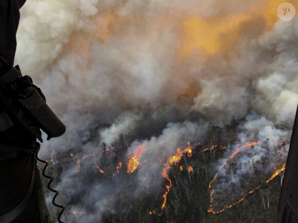 Image des conséquences des incendies en Australie, le 6 janvier 2020.