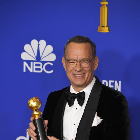 Tom Hanks - Pressroom de la 77ème cérémonie annuelle des Golden Globe Awards au Beverly Hilton Hotel à Los Angeles, le 5 janvier 2020. © Kevin Sullivan via ZUMA Wire / Bestimage