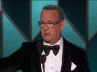 Tom Hanks aux Golden Globes : Très ému devant sa femme et ses quatre enfants