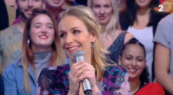 Margaux dans "N'oubliez pas les paroles", le 3 janvier 2019, sur France 2