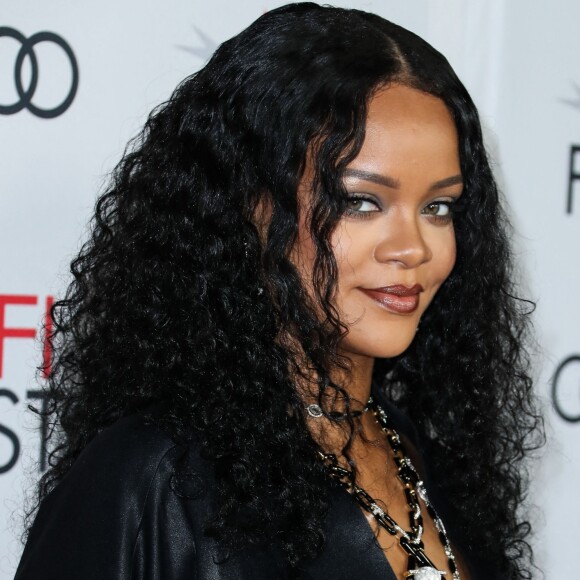 Rihanna à l'avant-première du film "Queen et Slim" à Los Angeles, au AFI Fest, le 14 novembre 2019.