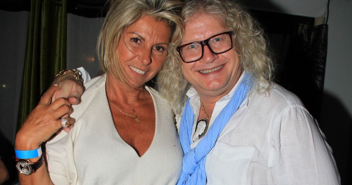 Son Compagnon Caroline Margeridon Et Son Mari Exclusif - Caroline Margeridon et Pierre-Jean Chalençon à la soirée