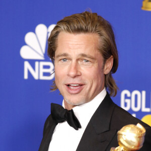 Brad Pitt - Press Room de la 77e cérémonie annuelle des Golden Globes au Beverly Hilton Hotel à Los Angeles le 5 janvier 2020. © Future-Image via ZUMA Press / Bestimage