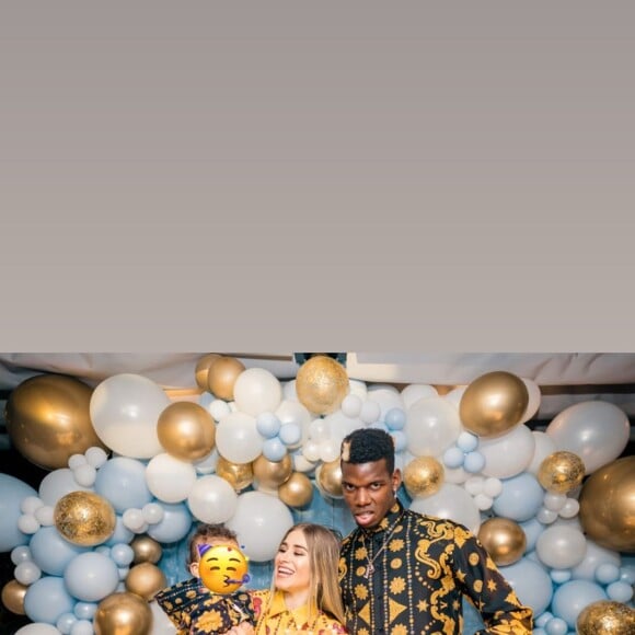 Paul et Maria Pogba ont fêté le premier anniversaire de leurs fils Shakur Labile le 5 janvier 2019.