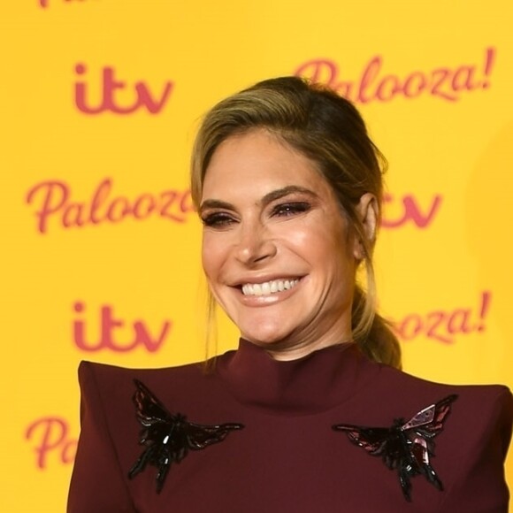 Robbie Williams et sa femme Ayda Field à la soirée ITV Palooza au Royal Festival Halls à Londres, Royaume Uni, le 16 octobre 2018.