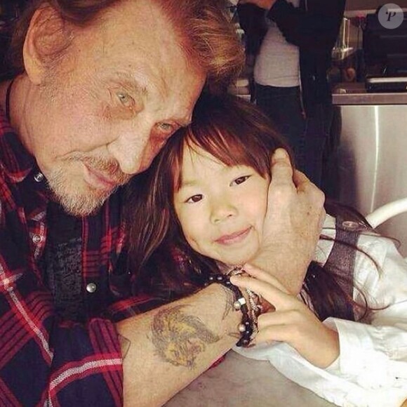 Laeticia Hallyday souhaite un joyeux anniversaire à sa fille Joy pour ses 11 ans avec des photos de famille, sur Instagram, le 27 juillet 2019.