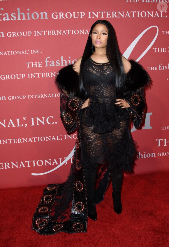 Nicki Minaj - 2016 Night of Stars Gala organisée par le Fashion Group International au Cipriani 55 Wall St. New York, le 27 octobre 2016.