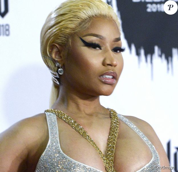Nicki Minaj à la press room des "MTV Europe Music Awards" à Bilbao en Espagne, le 4 novembre 2018.
