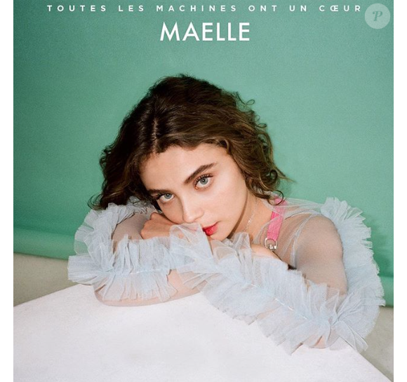 Maëlle (The Voice 7) dévoile son single "Toutes les machines ont un coeur" sur Instagram, le 2 avril 2019.