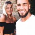 Charlène et Benoît de "Secret Story 11" heureux et en couple, à Tours, le 11 octobre 2019
