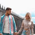 Charlène et Benoît de "Secret Story 11" en couple, à Paris, le 11 août 2019