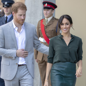 Le prince Harry, duc de Sussex, et Meghan Markle, duchesse de Sussex, inaugurent l'université technologique à Bognor Regis. C'est leur première visite dans le comté de Sussex depuis leur mariage. Le 3 octobre 2018