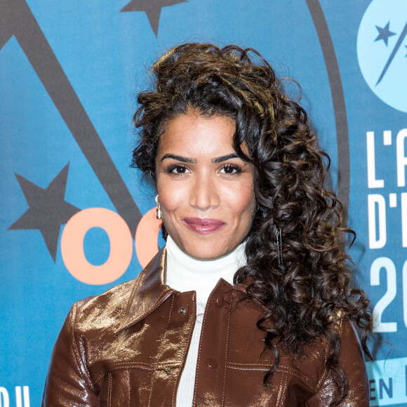 Sabrina Ouazani (membre du jury) lors du photocall de la soirée d'ouverture de la 23ème édition du festival international du film de comédie l'Alpe d'Huez, Isère, France, le 14 janvier 2020. © Cyril Moreau/Bestimage