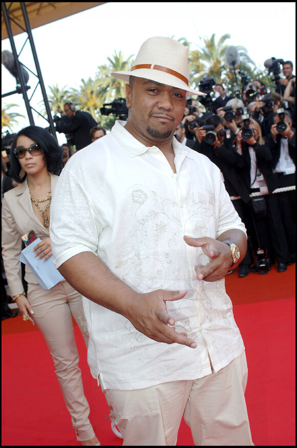 Timbaland - Montée des marches du film "Ocean's Thirteen" au 60ème festival du film international de Cannes le 24 mai 2007.