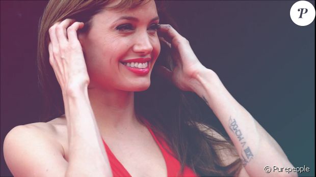 Angelina Jolie, ses tatouages à travers le temps.