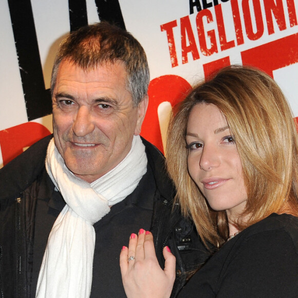 Jean-Marie Bigard et Lola Marois à la première du film "La Proie", au cinéma UGC Bercy de Paris. Le 12 avril 2011. @Nicolas Briquet/ABACAPRESS.COM