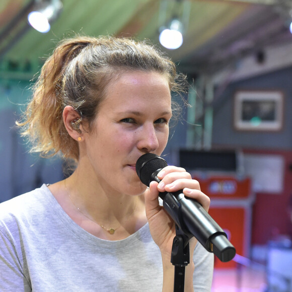 Exclusif - Lorie (Laure Pester) - Lorie en repétition avant son concert du 31 mai à L'Olympia . Une partie de la recette sera reversée à l'hopital pour enfants Margency pour construire une maison des parents . Paris le 28 mai 2018 © Veeren/Bestimage