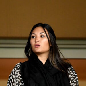 Marie Ducruet dans les tribunes lors du match de Ligue 1 opposant l'AS Monaco au Paris Saint-Germain, au stade Louis-II, à Monaco, le 15 janvier 2020. Le PSG a gagné 4-1. Match au profit de Fight Aids Monaco. © Bruno Bebert/Bestimage