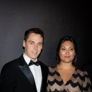 Louis Ducruet et sa femme Marie Ducruet - Photocall de la soirée Secret Games 2019 au Casino de Monte-Carlo à Monaco, le 5 octobre 2019. © Olivier Huitel / Pool Monaco / Bestimage