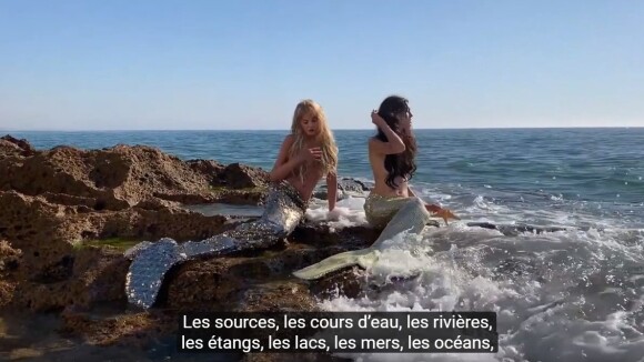 Vidéo "Avec Arielle Dombasle #JeSauveUneSirène"