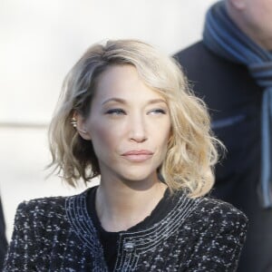 Laura Smet au premier défilé Chanel, collection Haute Couture printemps-été 2020, au Grand Palais. Paris, le 21 janvier 2020. © Christophe Clovis-Veeren Ramsamy / Bestimage