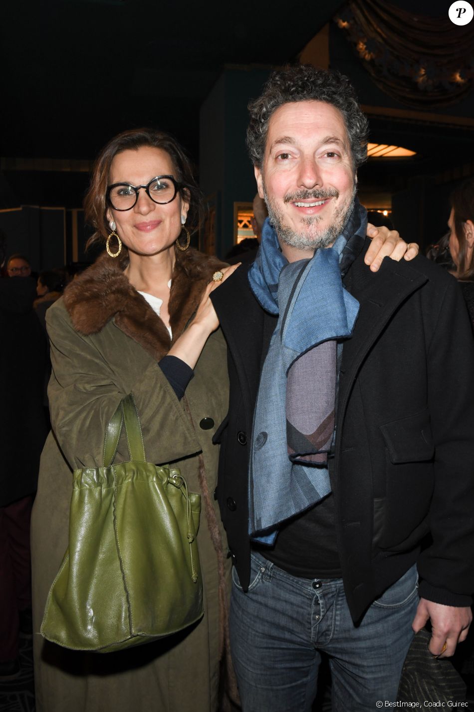 Films Et Séries Tv Avec Armelle Lesniak Semi exclusif - Armelle Lesniak et Guillaume Gallienne - 100ème du  spectacle Alex Lutz aux Folies Bergère à Paris le 17 janvier 2020. © Coadic  Guirec / Bestimag - Purepeople