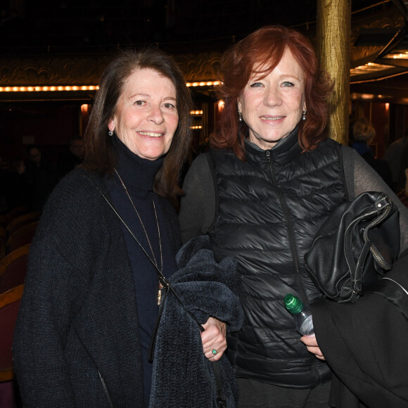 Semi exclusif - Claire Nadeau et Eva Darlan - 100ème du spectacle Alex Lutz aux Folies Bergère à Paris le 17 janvier 2020. © Coadic Guirec / Bestimage