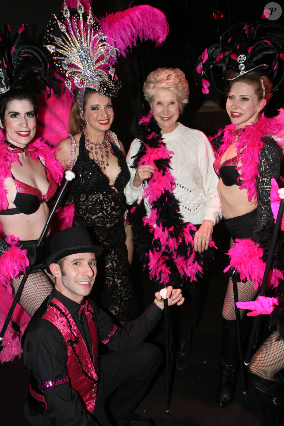Exclusif - Danièle Gilbert et Regina - Les Tremplins des Talents au Palais des Glaces à Paris, le 20 janvier 2020. © JLPPA/Bestimage