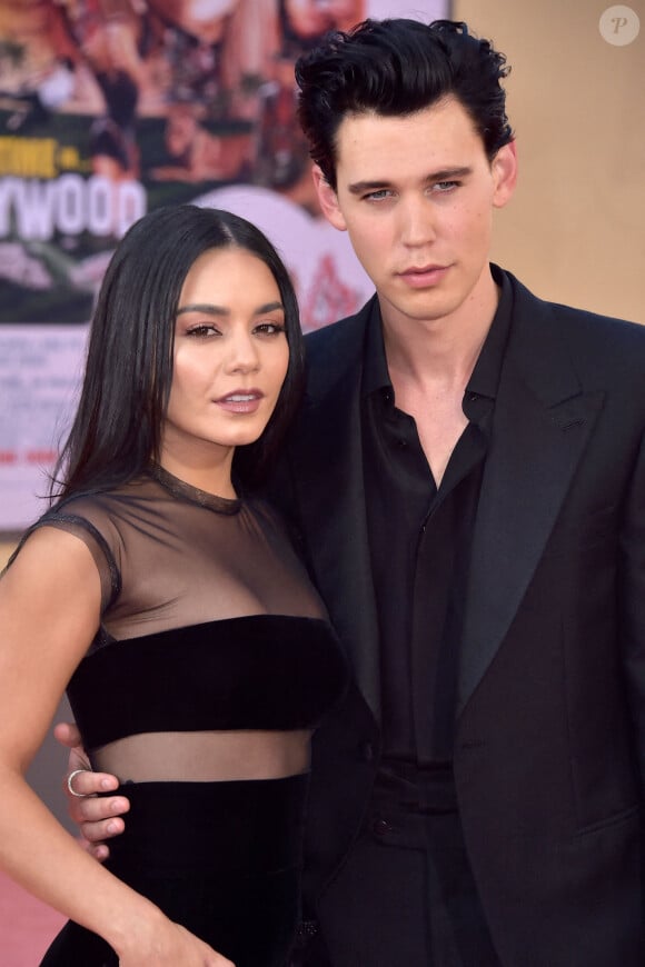 Vanessa Hudgens et Austin Butler à la première du film "Once Upon a Time .. in Hollywood", au TCL Chinese Theater. Los Angeles. Le 22 juillet 2019.