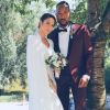 Charlotte Namura mariée à Jean Luc Guizonne (Star Ac') -Instagram, juillet 2018