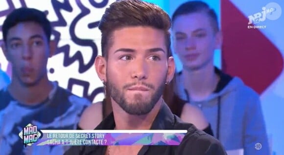 Sacha Buyse pas contacté pour "Secret Story 10" : Il balance dans le "Mad Mag" de NRJ12, le 26 mai 2016