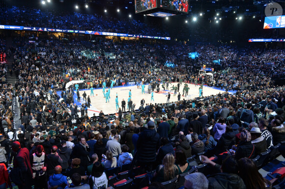Match du NBA Game Paris 2020 entre les Bucks de Milwaukee et les Charlotte Hornets à l'AccorHotels Arena. Paris, le 24 janvier 2020. © Veeren / Bestimage