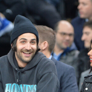Shy'm assiste au NBA Game Paris 2020, entre les Bucks de Milwaukee et les Charlotte Hornets à l'AccorHotels Arena. Paris, le 24 janvier 2020. © Veeren / Bestimage