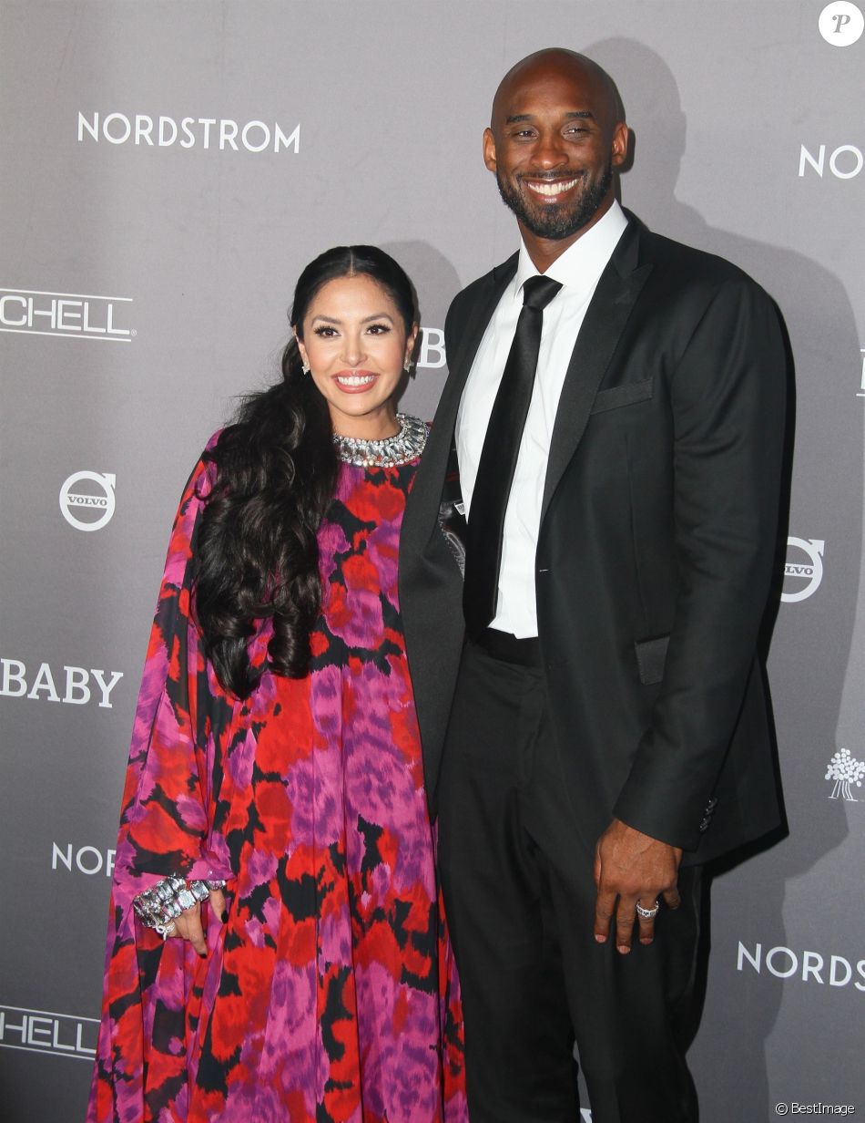 Vanessa Laine Bryant et son mari Kobe Bryant - Photocall de la soirée de gala The 2019 Baby2Baby à 3Labs, Culver City, Los Angeles, le 9 novembre 2019.