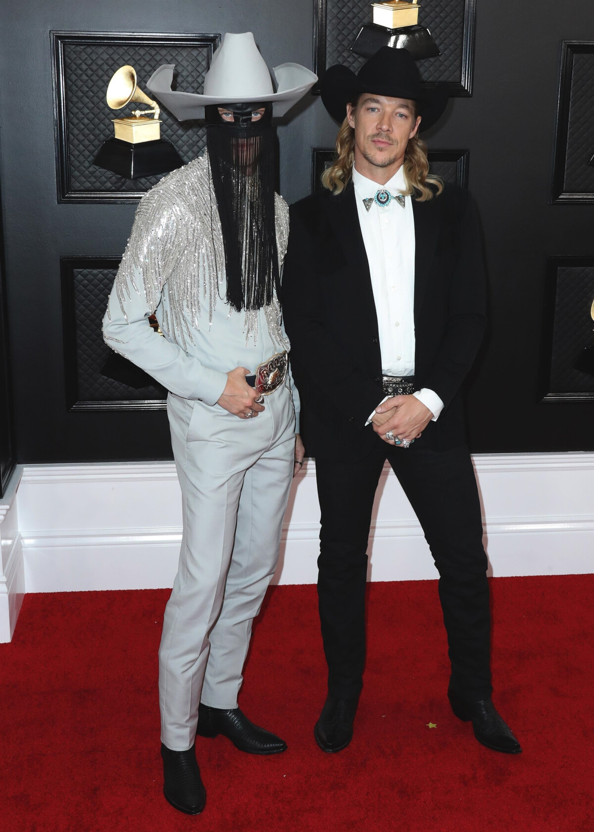 Photo : Diplo et Orville Peck assistent à la 62ème soirée annuelle des ...