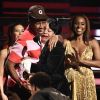 Tyler, The Creator reçoit le Grammy du meilleur album de rap lors de la 62ème soirée annuelle des Grammy Awards, au Staples Center. Los Angeles, le 26 janvier 2020.
