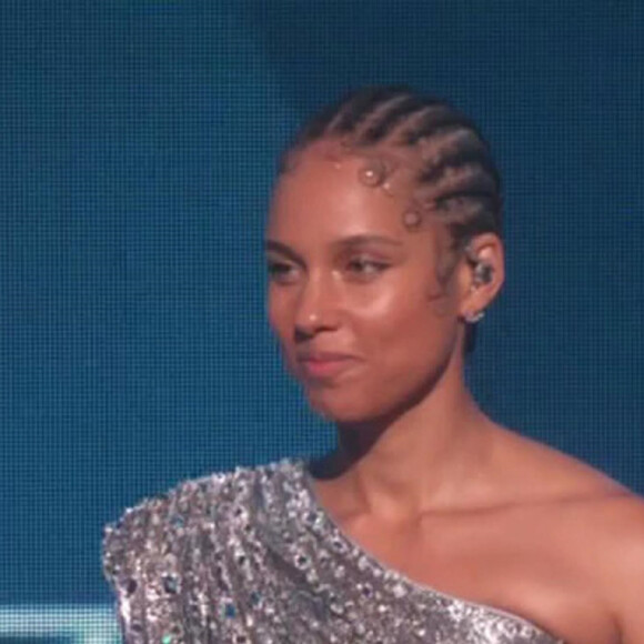 Alicia Keys lors de la 62ème édition de la soirée des Grammy Awards à Los Angeles, Californie, Etats-Unis, le 26 janvier 2020.
