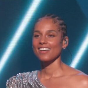 Alicia Keys lors de la 62ème édition de la soirée des Grammy Awards à Los Angeles, Californie, Etats-Unis, le 26 janvier 2020.
