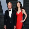 Jeff Bezos et son ex-femme MacKenzie Bezos à la soirée Vanity Fair Oscar au Wallis Annenberg Center à Beverly Hills, le 4 mars 2018