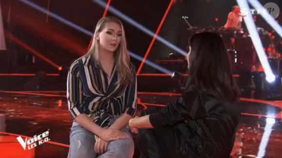 Extrait de l'émission The Voice 8, l'épreuve des K.O - TF1, samedi 6 avril 2019