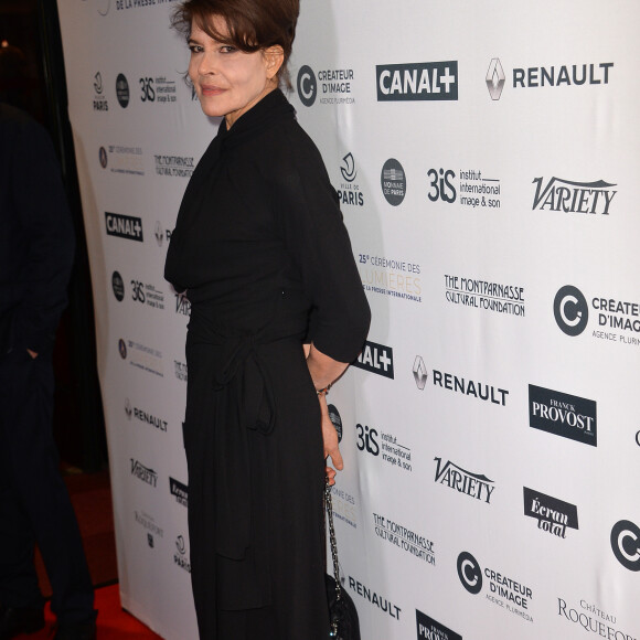 Fanny Ardant - 25ème cérémonie des Lumières de la Presse Internationale à l'Olympia à Paris, le 27 janvier 2020. © Veeren/Bestimage