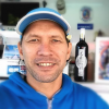 Teheiura (Koh Lanta) pose devant sont foodtruck - Instagram, 1er janvier 2020