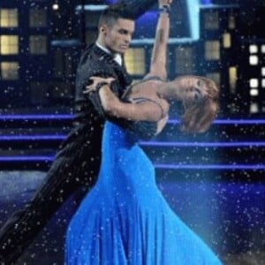 Baptiste Giabiconi dans "Danse avec les stars 2" avec Fauve Hautot