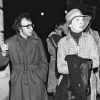 Diane Keaton et Woody Allen à Paris en 1974.