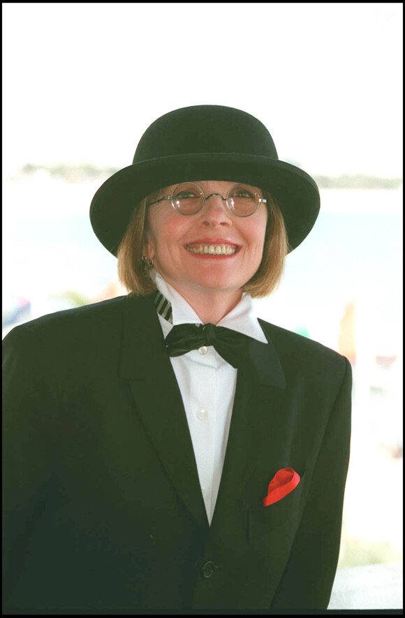 Diane Keaton au Festival de Cannes en 1995.